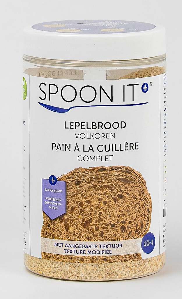 Spoon It - Lepelbrood Wit - Droog 10-1 - Schudbeker - 140 g