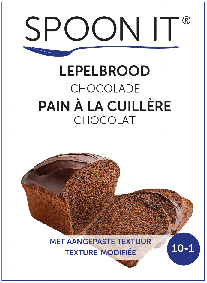 Spoon It - Lepelbrood Chocolade - Droog - 10-1 - Schudbeker - 140 g