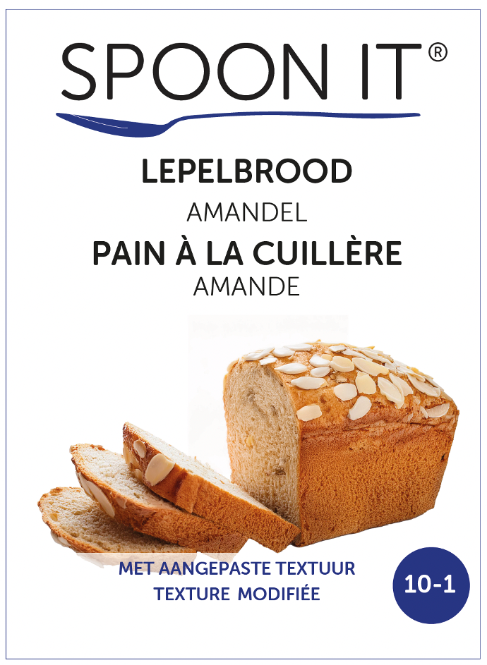 Spoon It - Lepelbrood Amandel - Droog - 10-1 - Schudbeker - 140g