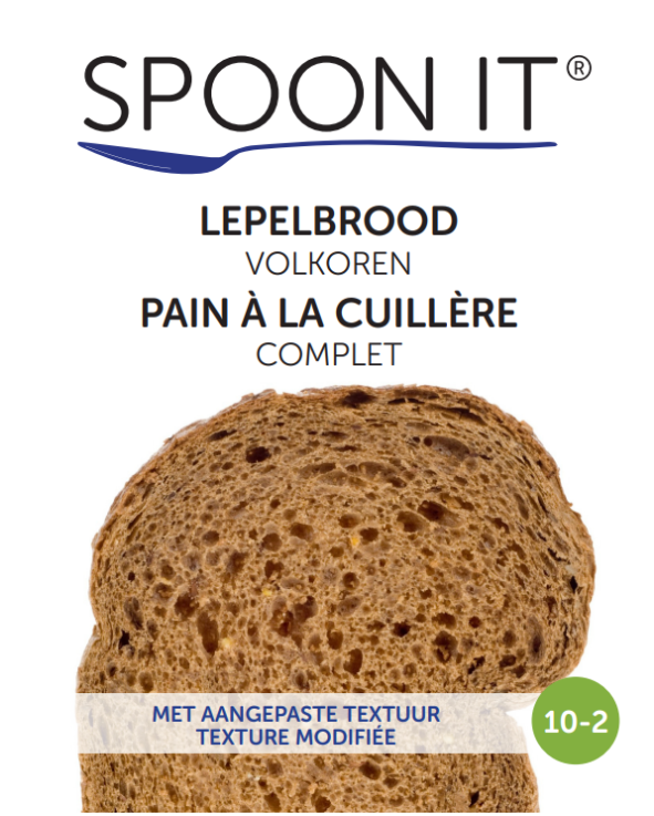 Spoon It - Lepelbrood Volkoren - Droog - 10-2 - Schudbeker - 140 g