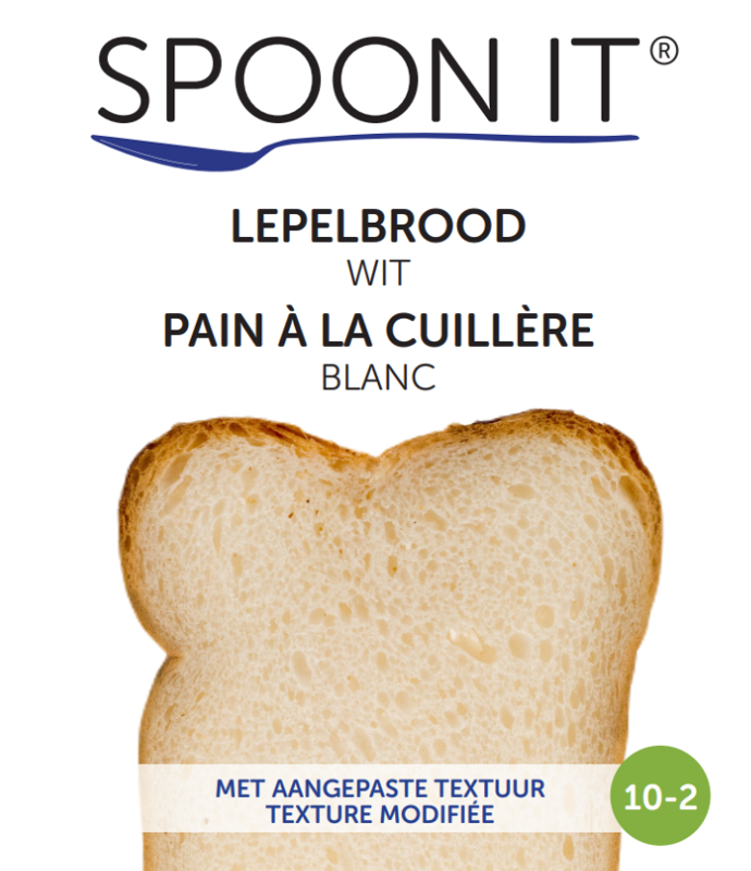 Spoon It - Lepelbrood Wit - Droog - 10-2 - Schudbeker - 140 g