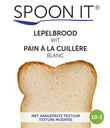 Spoon It - Lepelbrood Wit - Droog - 10-2 - Schudbeker - 140 g