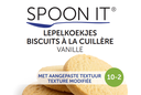 Spoon It - Biscuits à la cuillère Vanille - Sec - 10-2 - Shaker - 100 g