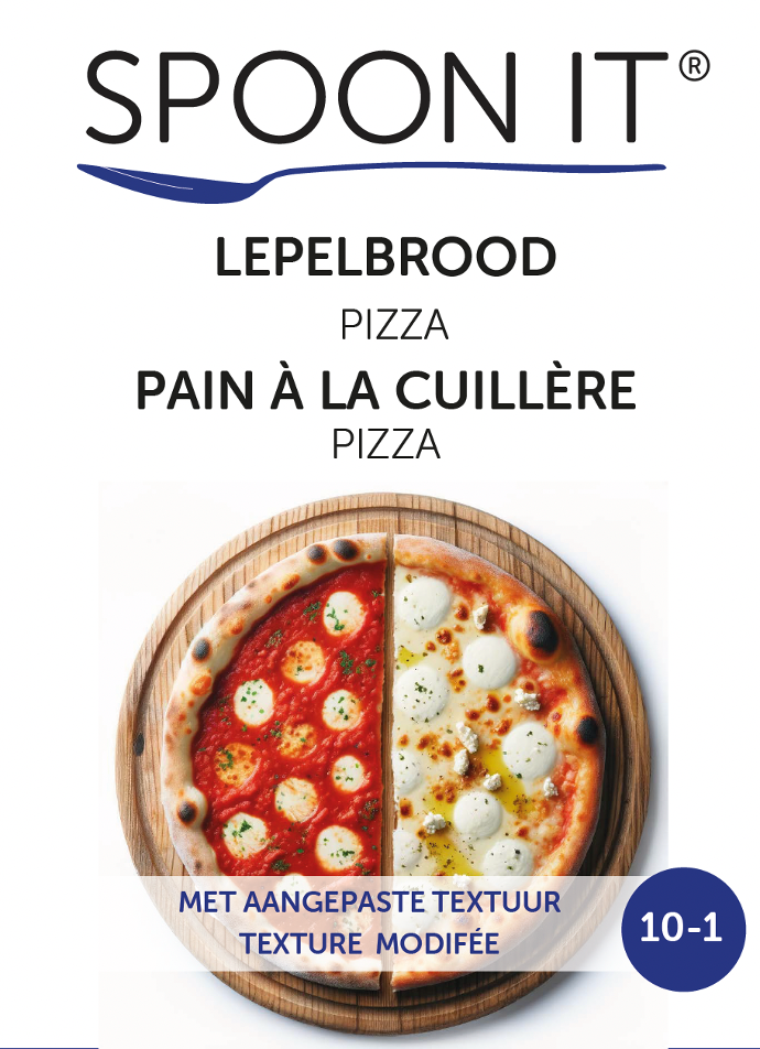 Spoon It - Lepelbrood Pizza - Droog - 10-1 - Schudbeker - 140 g