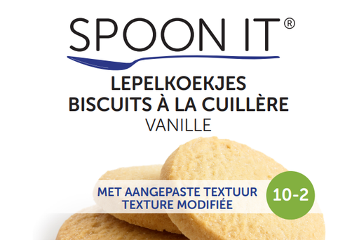 [SPO-LEV-DRG-102-B100] Spoon It - Biscuits à la cuillère Vanille - Sec - 10-2 - Shaker - 100 g